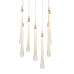 Подвесной светильник Delight Collection Teardrop 7 gold