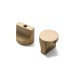 Ручка-кнопка Delight Collection HK002 brass