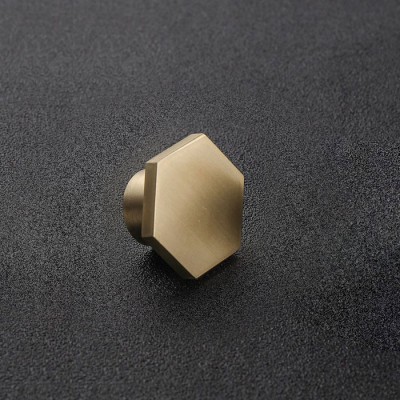 Ручка-кнопка Delight Collection HK005 brass