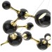Люстра Delightfull ATOMIC ROUND SUSPENSION