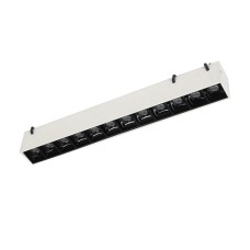 Трековый однофазный светильник Denkirs Belty grill DK5570-WB