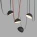 Трековый однофазный светильник Denkirs Belty Flow DK5561-BK