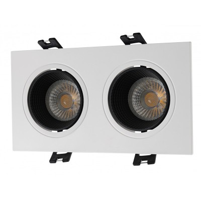 Встраиваемый светильник Denkirs DK3072-WH+BK