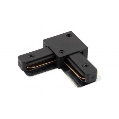 Коннектор L-образный Denkirs DK Track Black TR1102-BK