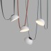 Трековый однофазный светильник Denkirs Belty Flow DK5561-WH+BK