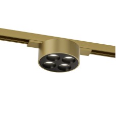 Трековый однофазный светильник Denkirs Shine grill DK5772-SB