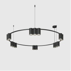 Подвесная люстра Denkirs Orbit DK4067-BK