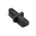 Коннектор прямой Denkirs DK Track Black TR1101-BK