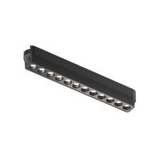 Трековый магнитный однофазный светильник Denkirs Air grill DK5335-BK
