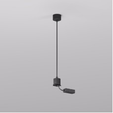 Подвод питания для подвесного монтажа трека Denkirs Smart Base TR2124-BK