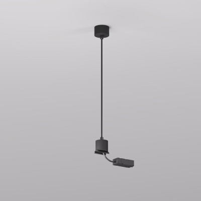 Подвод питания для подвесного монтажа трека Denkirs Smart Base TR2124-BK