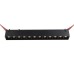 Трековый однофазный светильник Denkirs Belty grill DK5570-BK