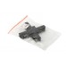 Коннектор Х-образный Denkirs DK Track Black TR1104-BK