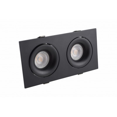 Встраиваемый светильник Denkirs Roto DK2122-BK