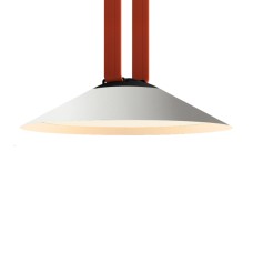 Трековый однофазный светильник Denkirs Belty flow DK5564-WH+BK
