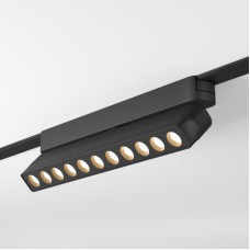 Трековый магнитный однофазный светильник Denkirs Air grill DK5338-BK