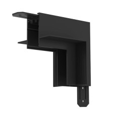 Коннектор L-образный стена-потолок Denkirs Smart TR2118-BK