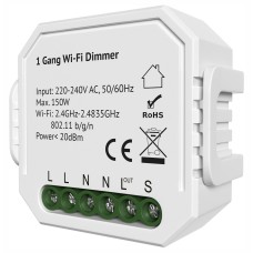 Контроллер-диммер Wi-Fi для смартфонов и планшетов Denkirs Relay RL1003-DM