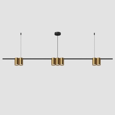 Подвесной светильник Denkirs Orbit DK4063-BK+SG