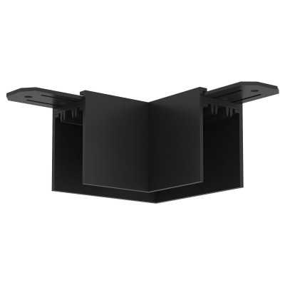 Соединитель угловой L-образный для треков Denkirs SMART BASE TR2110-BK-STRETCH