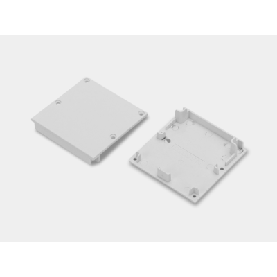 Заглушки для профиля LS.5050-W DesignLed (комплект, 2 шт) LS5050-W-ECS 00-00010388