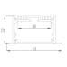 Алюминиевый профиль DesignLed LE.6332-R 010358