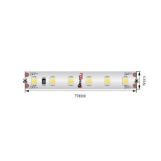 Светодиодная лента Designled DSG3120-24-WW3-65 24В 9,6Вт/м 3000K 5м IP65 021284