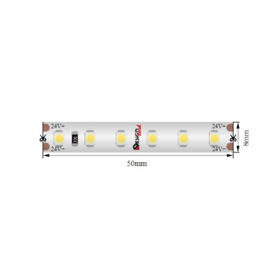 Светодиодная лента Designled DSG3120-24-WW3-65 24В 9,6Вт/м 3000K 5м IP65 021284
