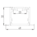 Алюминиевый профиль DesignLed LE.4932-R 010356