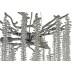 Подвесная люстра Dio D’Arte Tavenna Nickel Tavenna H 1.5.32.100 N