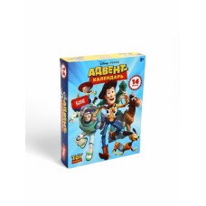 Адвент - календарь с фигурками Disney «История игрушек», с заданиями, 14 сюрпризов