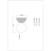 Бра Divinare Milano 5407/33 AP-1