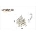 Настенный светильник Divinare Salice 3136/01 AP-3