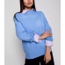 Свитер женский, цвет голубой, размер 44-50 (ONE SIZE)