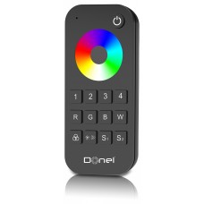 Пульт-регулятор цвета RGB кнопочный Donel DN8HF DN18301RGBRC