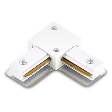 Соединитель угловой L-образный для треков накладных Donel  LС DN01W