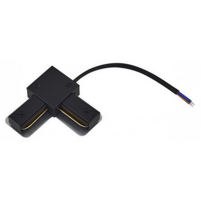 Соединитель угловой L-образный для треков накладных Donel  PCL DN01B