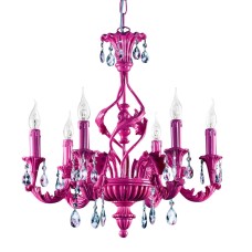 Люстра Due Effe Stradivario Fucsia