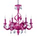 Люстра Due Effe Stradivario Fucsia