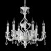 Люстра Due Effe Stradivario L/6 Bianco with Crystal