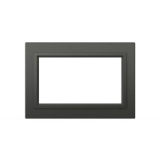 Рамка для двухместной розетки без заземления ELBI Zena 608-011100-908