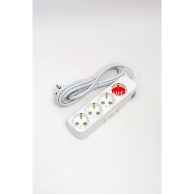 Удлинитель с/з 4вх с защитными шторками ELBI Myra 527-010203-411