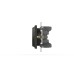 Розетка двухместная с заземлением ELBI Zena Vega 609-011100-907
