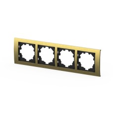 Рамка четырехместная ELBI Zena Platin 500-073400-228