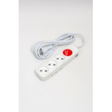 Удлинитель 4вх с защитными шторками ELBI Myra 527-010203-450
