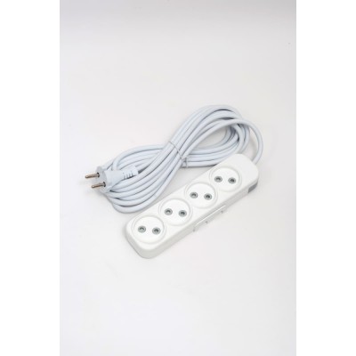 Удлинитель 4вх с защитными шторками ELBI Myra 527-010205-430