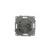 Розетка с заземлением ELBI Zena Vega 609-012500-217