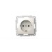 Розетка с заземлением ELBI Zena Vega 609-012500-217