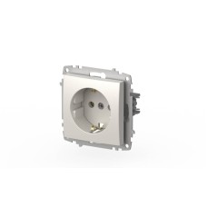 Розетка с заземлением ELBI Zena Vega 609-012500-217