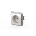 Розетка с заземлением ELBI Zena Vega 609-012500-217